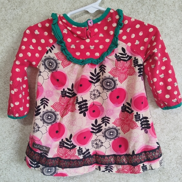 Matilda Jane MJ Under the Tree Christmas Dress Size 6-12 Months Item # 24953D - Picture 6 of 10